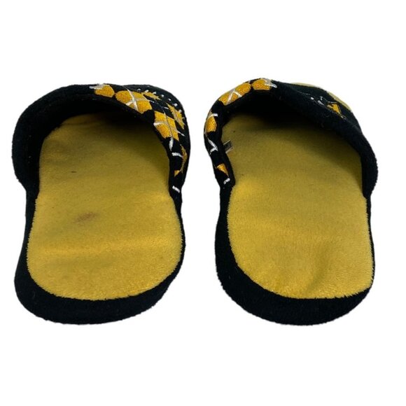 Pittsburg Penguins Slippers Ugly Sweater Comfortable Slip On Mens Small 7 to 8 - Picture 6 of 11